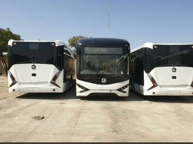 179 Chinese electric buses arrive at KPT