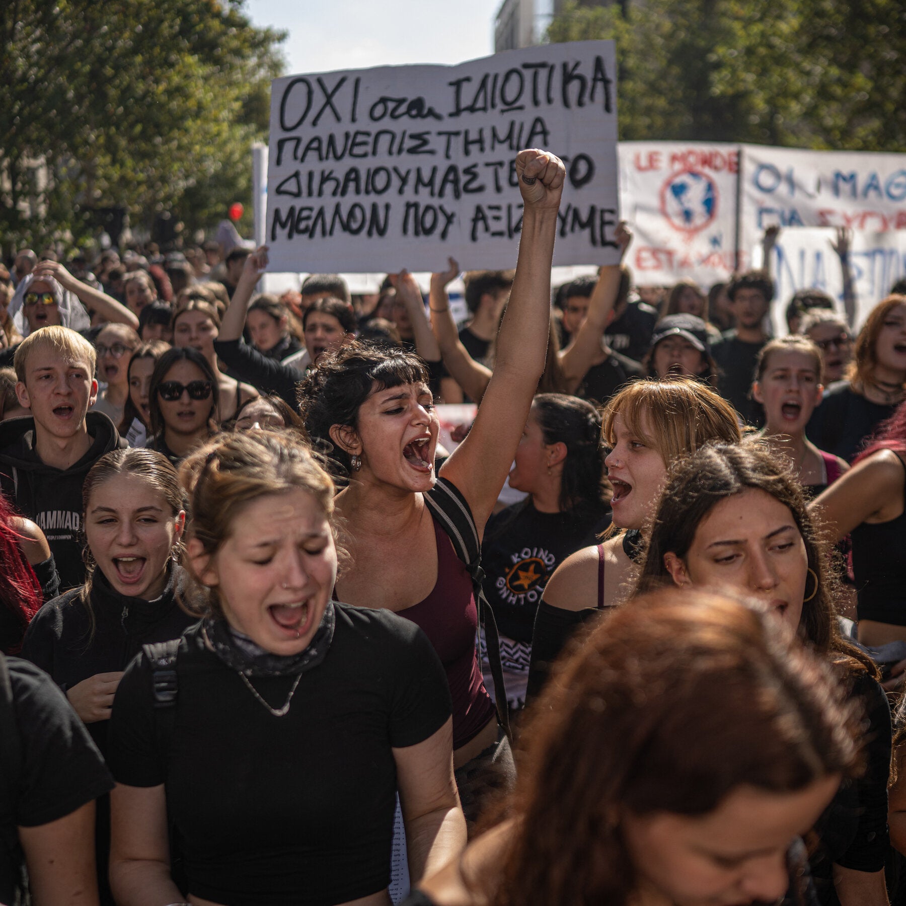 Student Protests Mushroom Across Europe, Exposing Bleak Views of the Future