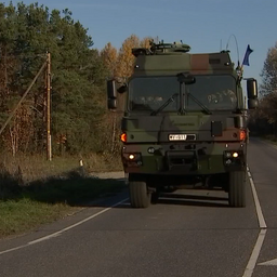 German military practices deploying troops to Estonia
