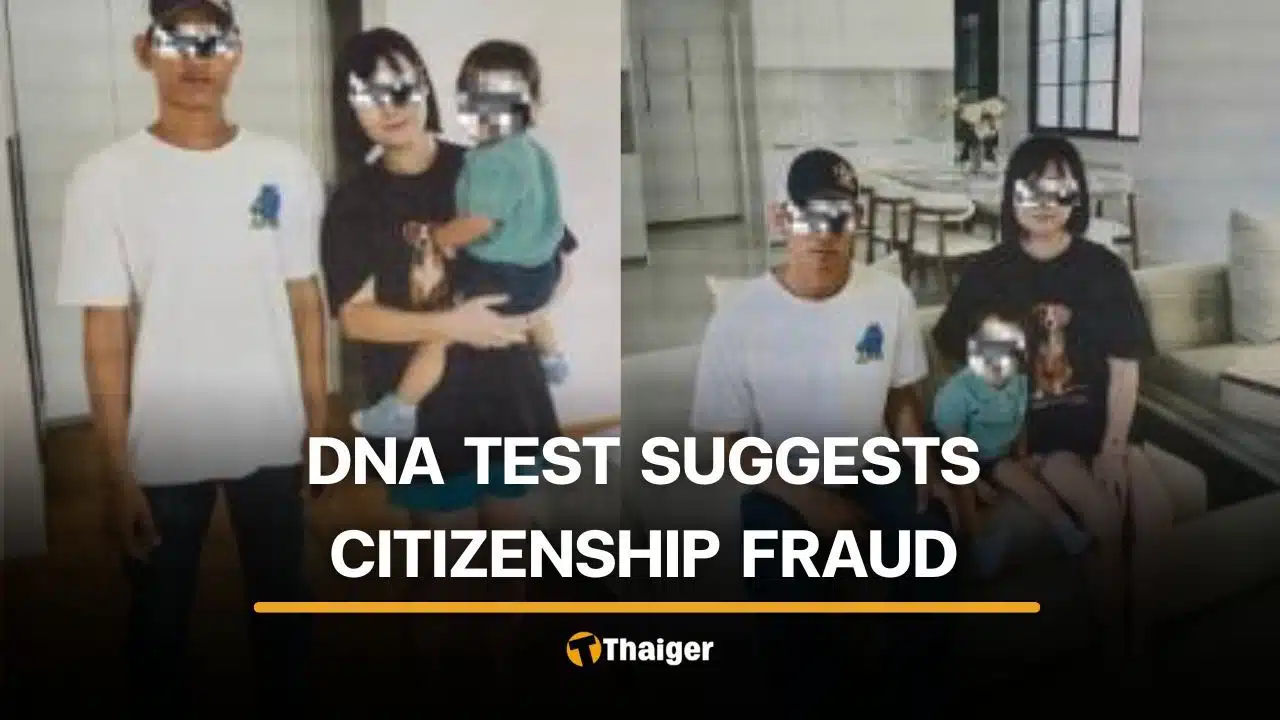 Chinese gambling suspect, wife and fake Thai father charged with citizenship fraud in Pattaya