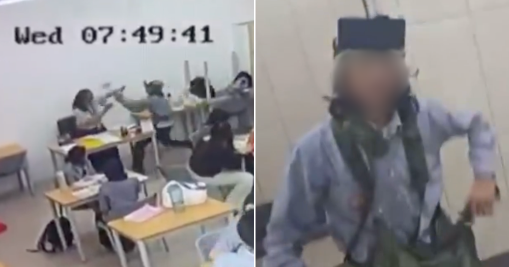 M'sia student, 16, livestreams axe attack on teacher & classmates, police investigations ongoing