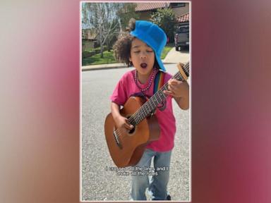 WATCH: 7-year-old singer wins hearts on the street, social media
