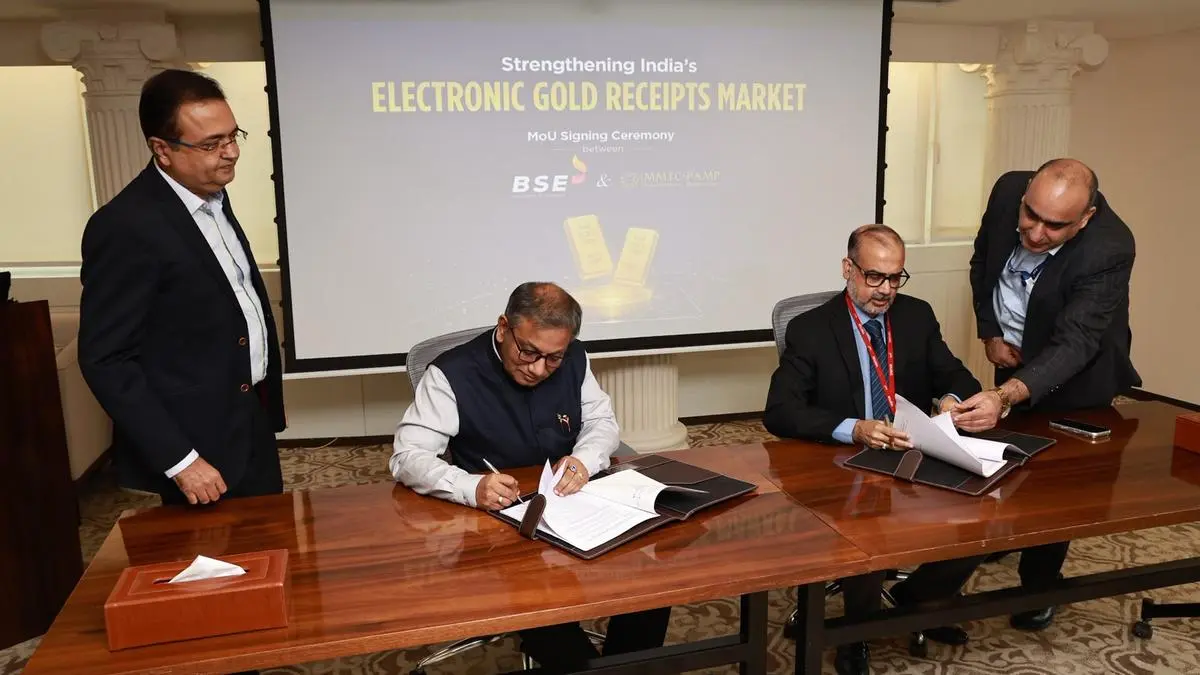 BSE, MMTC-PAMP partner to boost India’s electronic gold receipts market