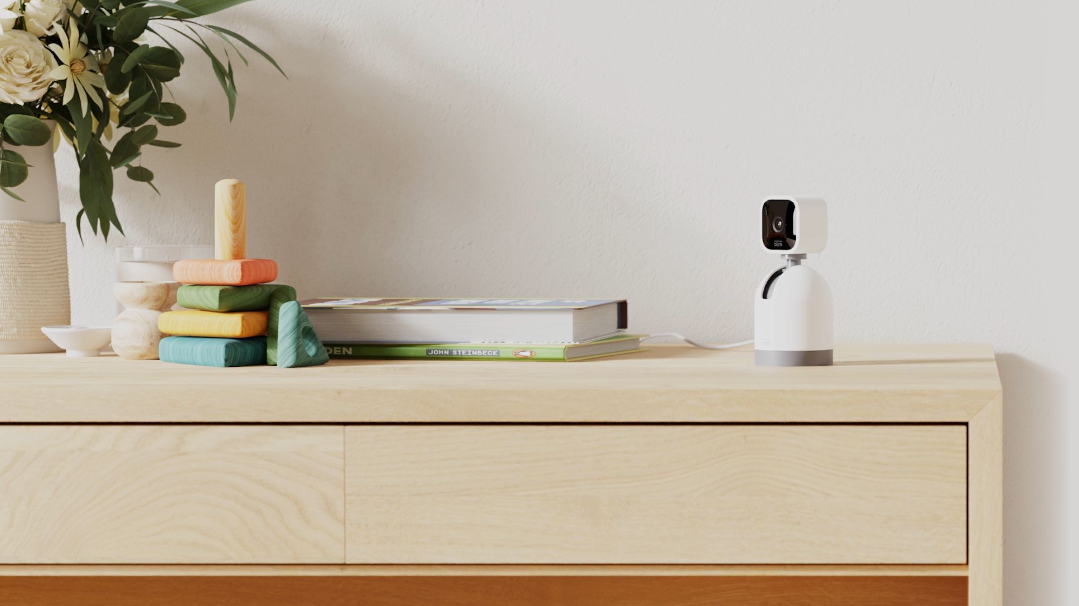Ditch multiple fixed cameras for this Blink Mini Pan-Tilt that covers your whole room for $24