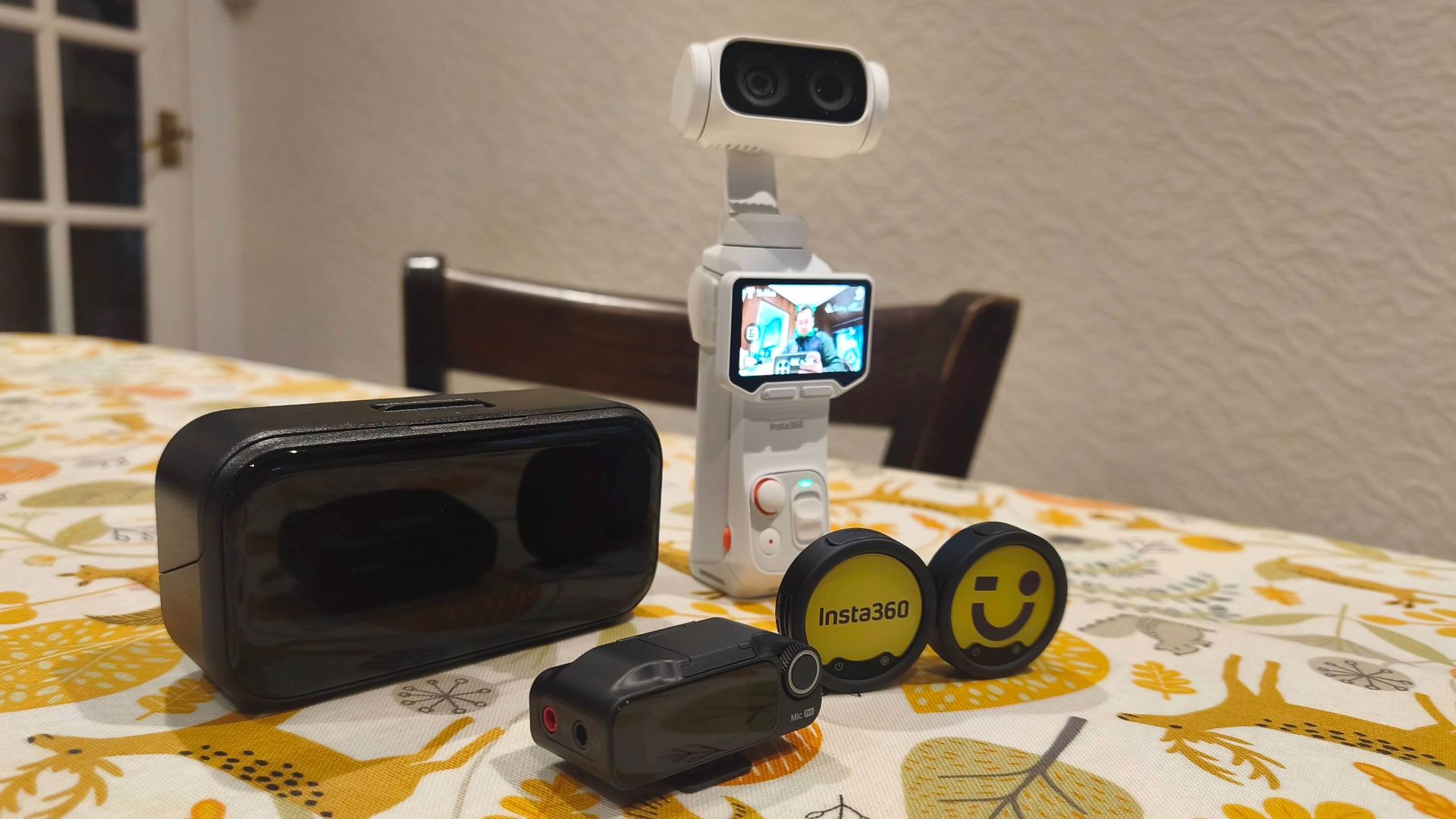 I'm an Insta360 Luna owner, and the new Insta360 Mic is its new best friend