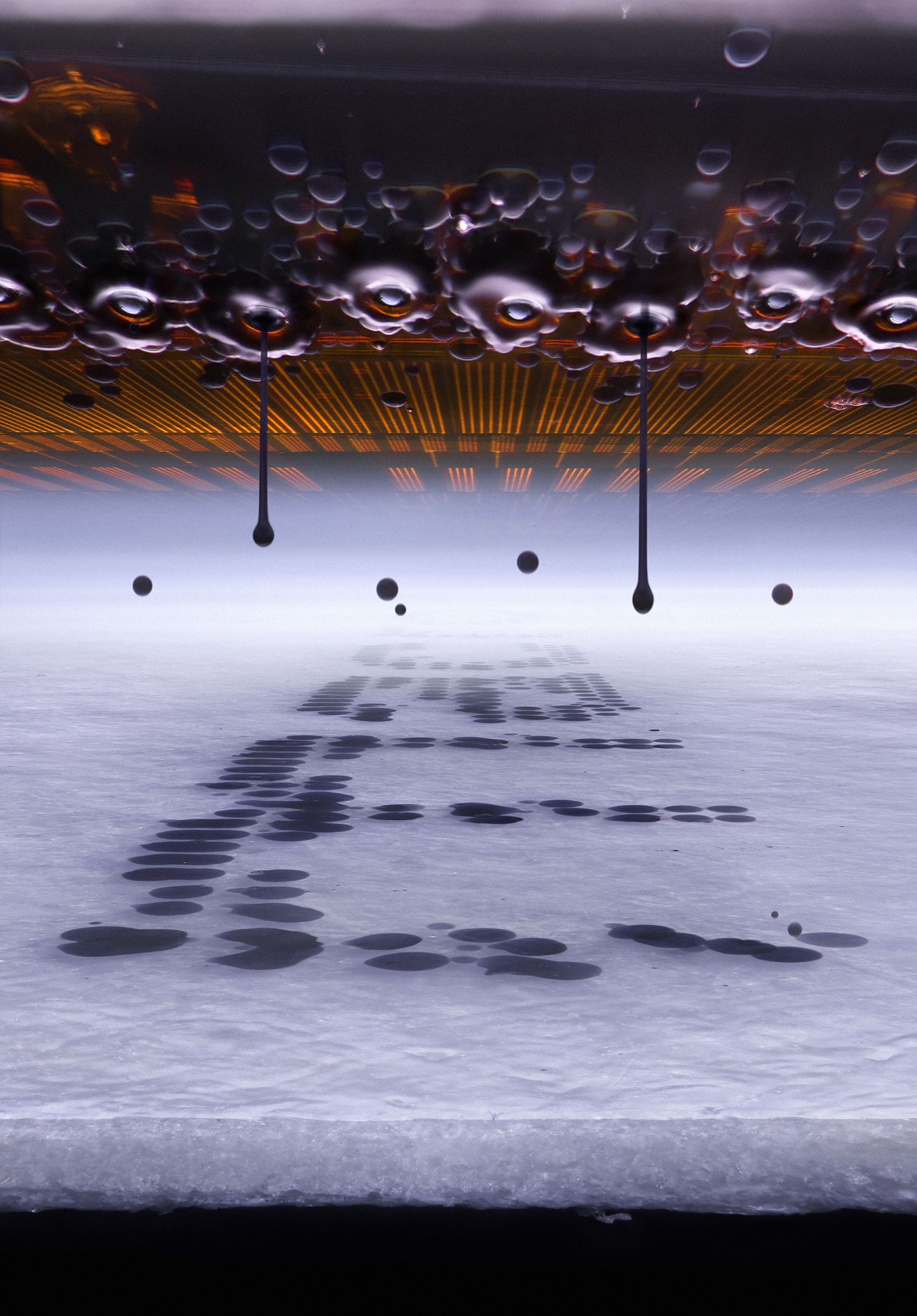 This award-winning image reveals a never-before-seen view of an inkjet printer at work – here's how the experimental macro photographer captured it