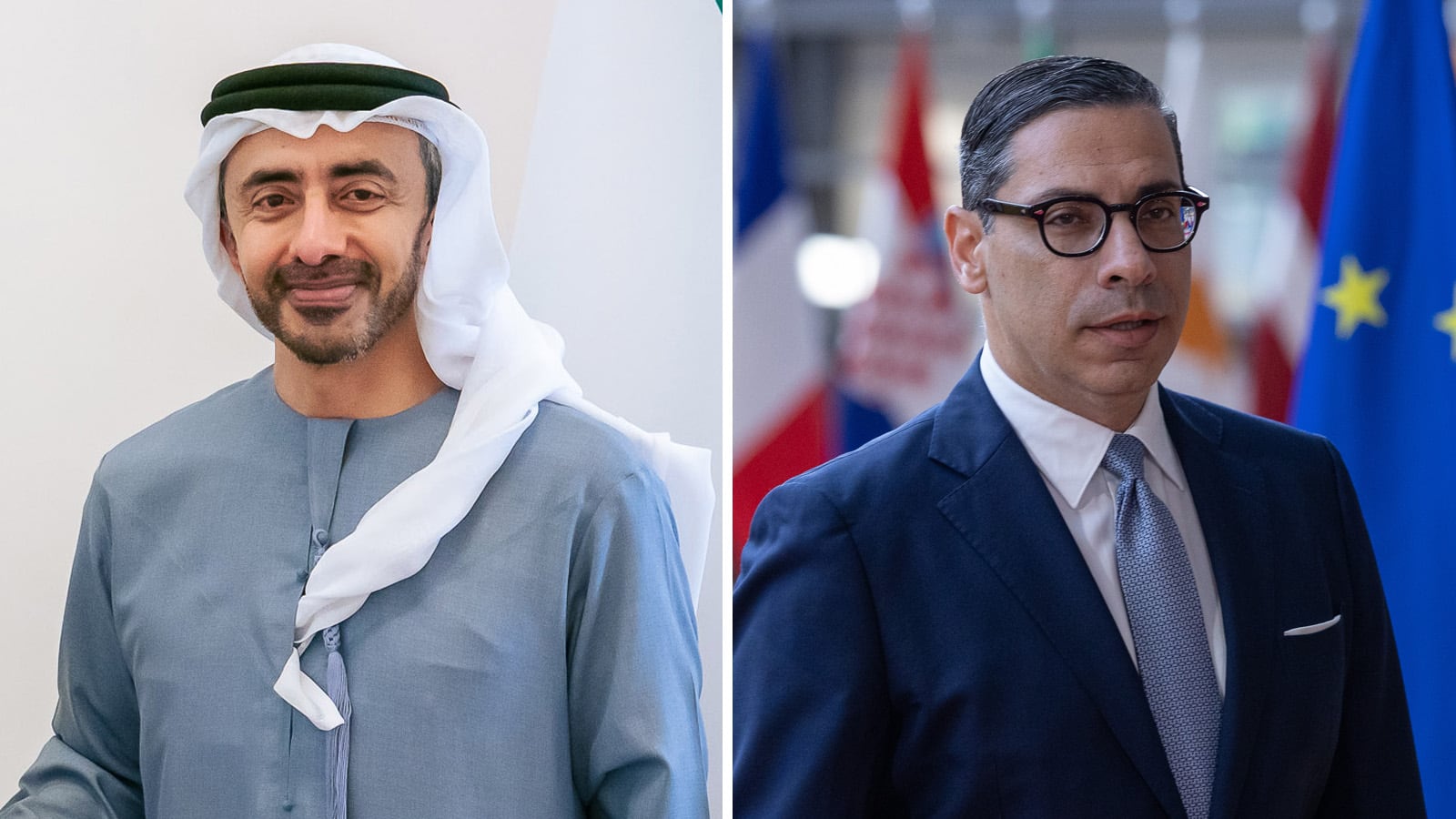 Sheikh Abdullah discusses regional security with Cypriot Foreign Minister