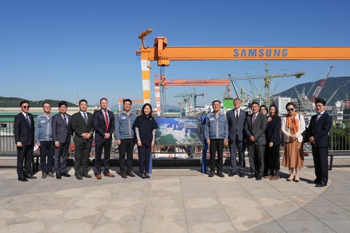 US envoy highlights shipbuilding cooperation with S. Korea