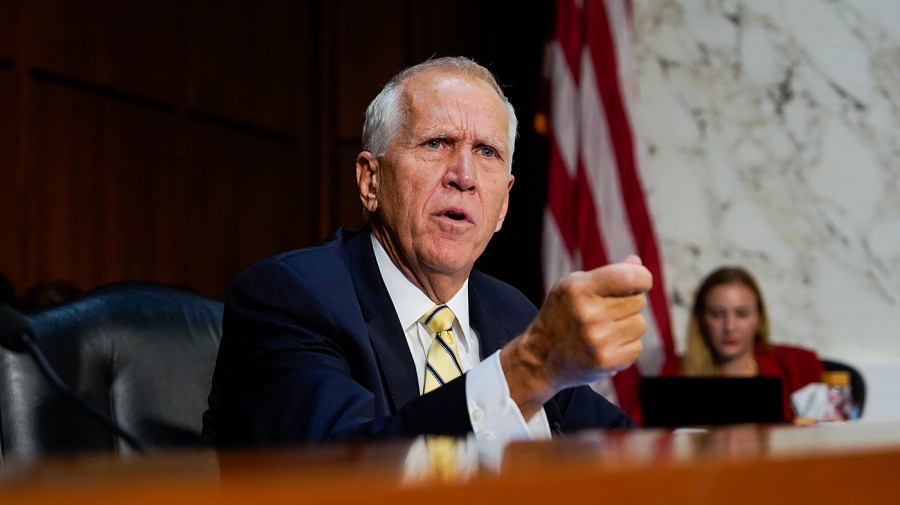 Tillis says Stephen Miller, Hegseth and RFK Jr. should be fired