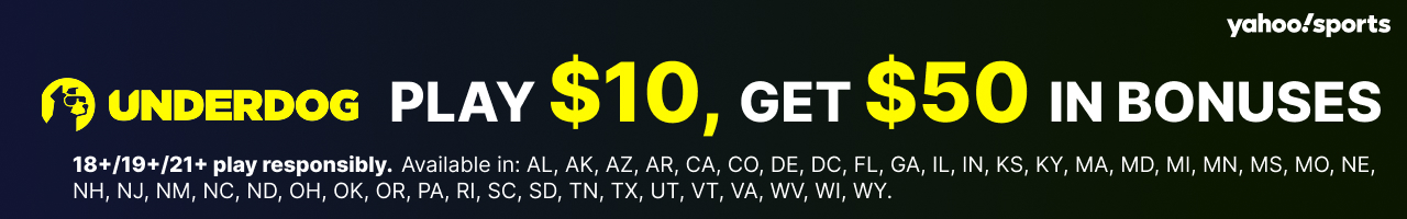 Underdog Promo Code YAHOOBONUS: Play $10 on Thursday Night Football, Get $50 in Bonus Funds