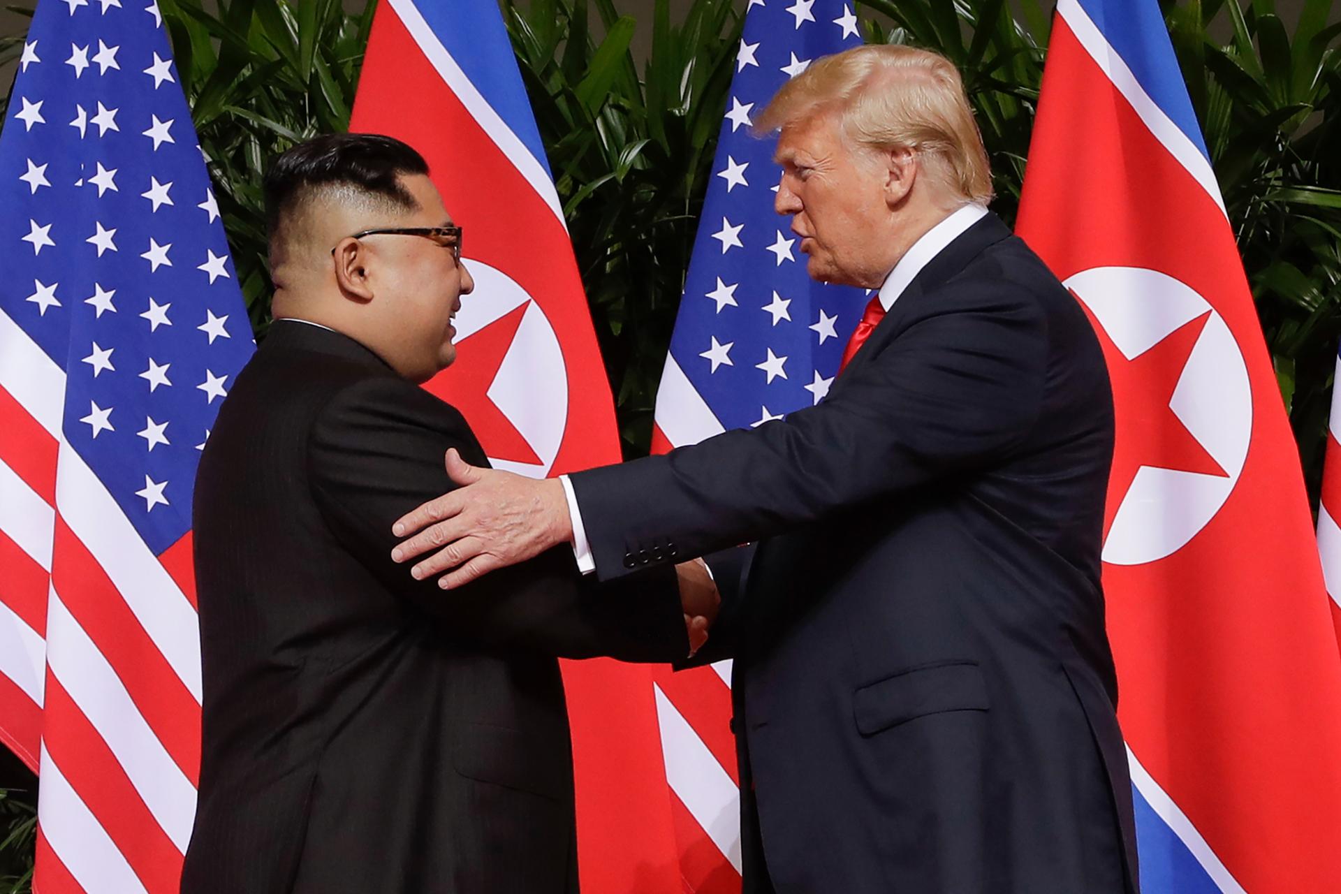 Trump-Kim summit unlikely in near future amid N. Korean demands: US experts