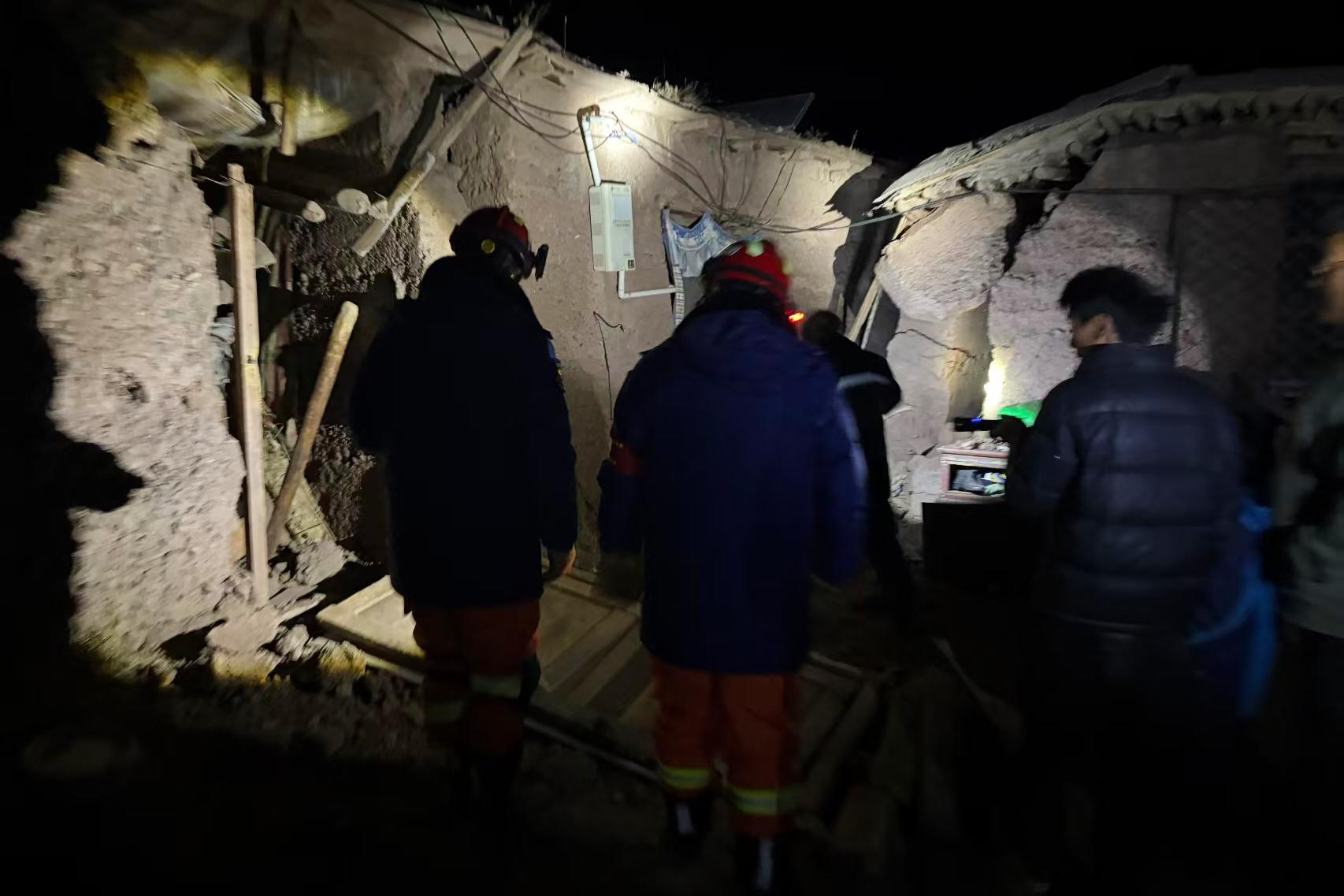 Powerful earthquake in China's Tibet collapses hundreds of homes and kills at least 16 people
