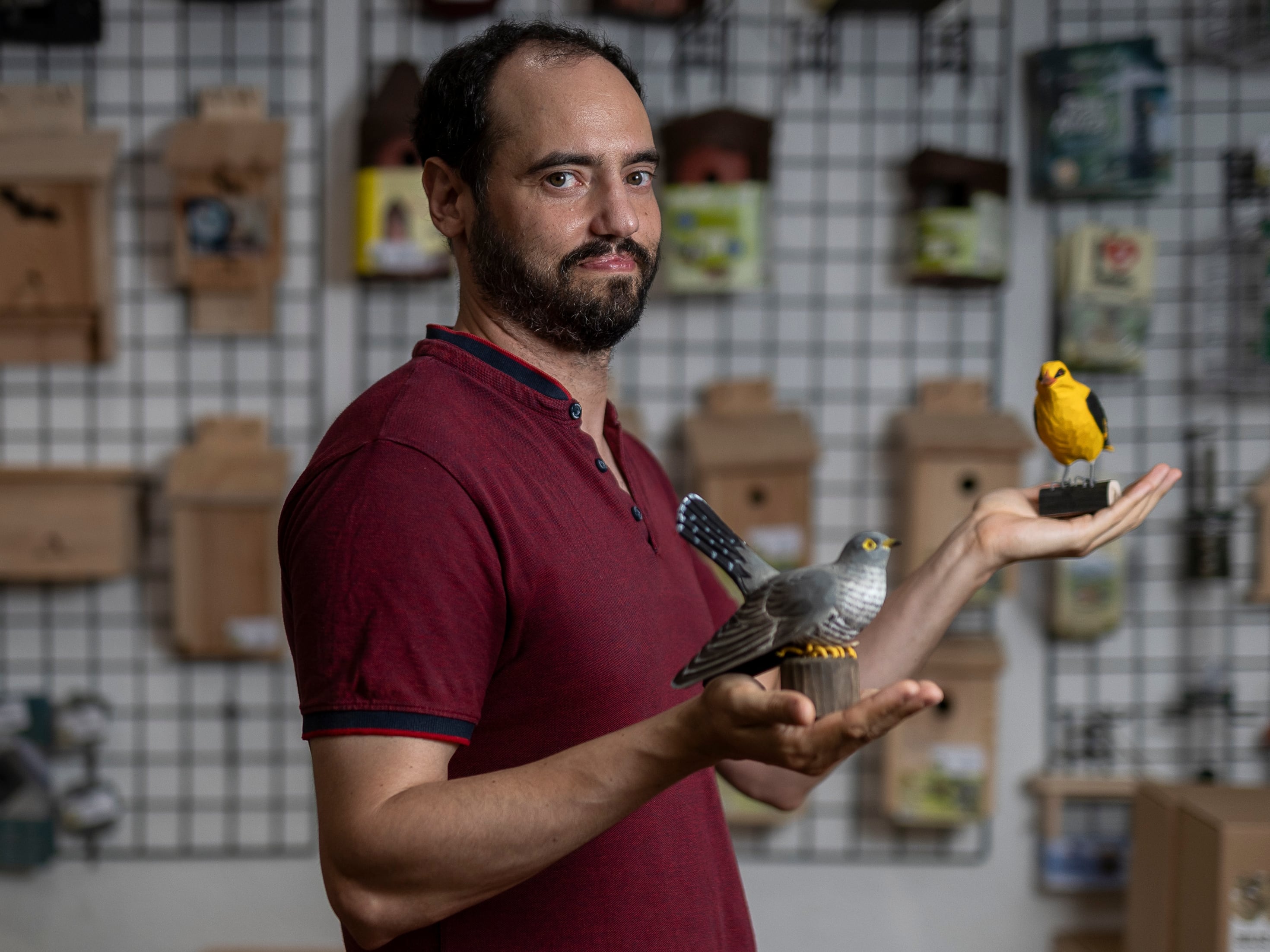 Javier Moreno, award-winning bird song imitator: “It will be hard for me to surpass the European goldfinch”