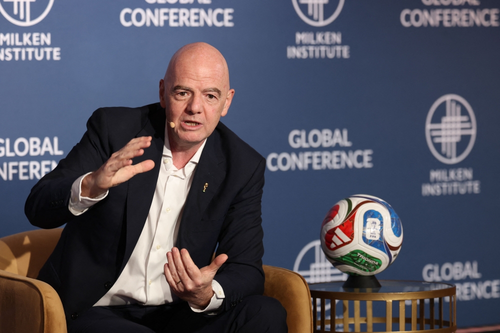 Asian football backs Infantino’s bid for fourth term as Fifa president
