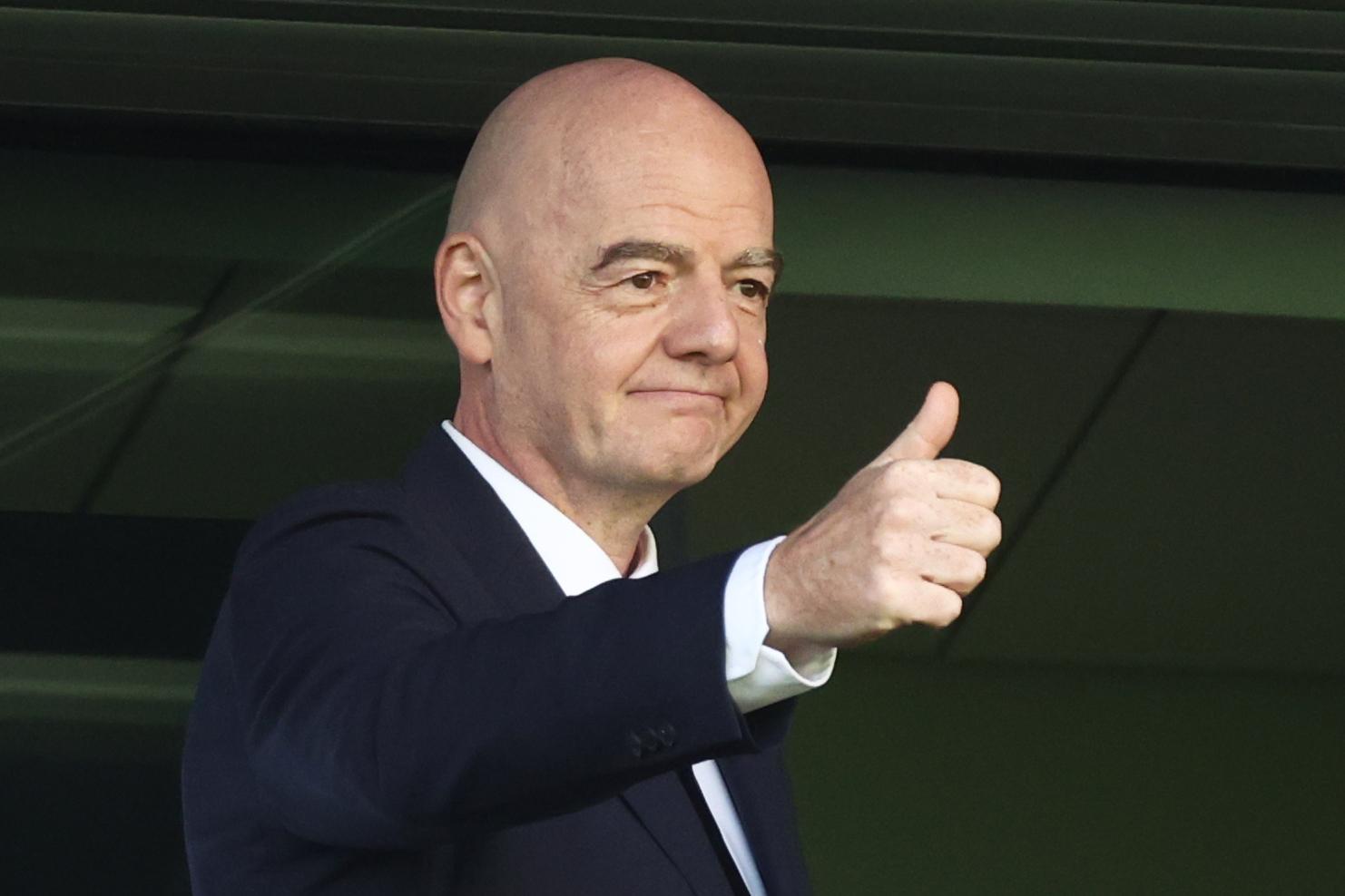 Asian confederation boss backs Infantino's reelection bid