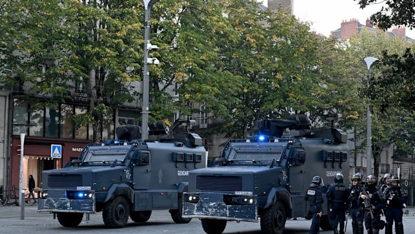Gunman kills one, wounds four in town outside Paris: Police