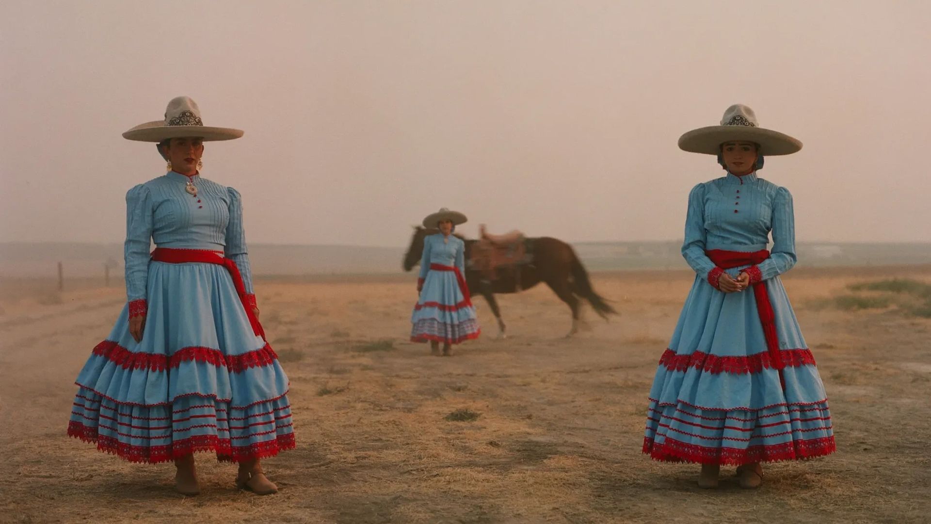 This atmospheric photo shot on a medium-format film camera opens a window onto the identity, history and resilience of women in traditional Mexican-American horsemanship
