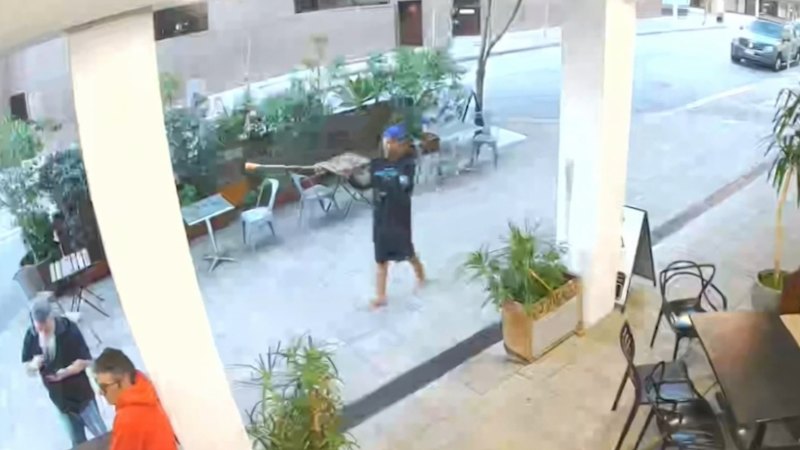Man attacked while having morning coffee in Perth