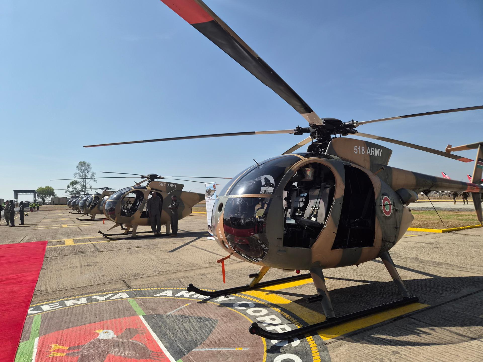 S. Korea donates 8 retired military helicopters to Kenya