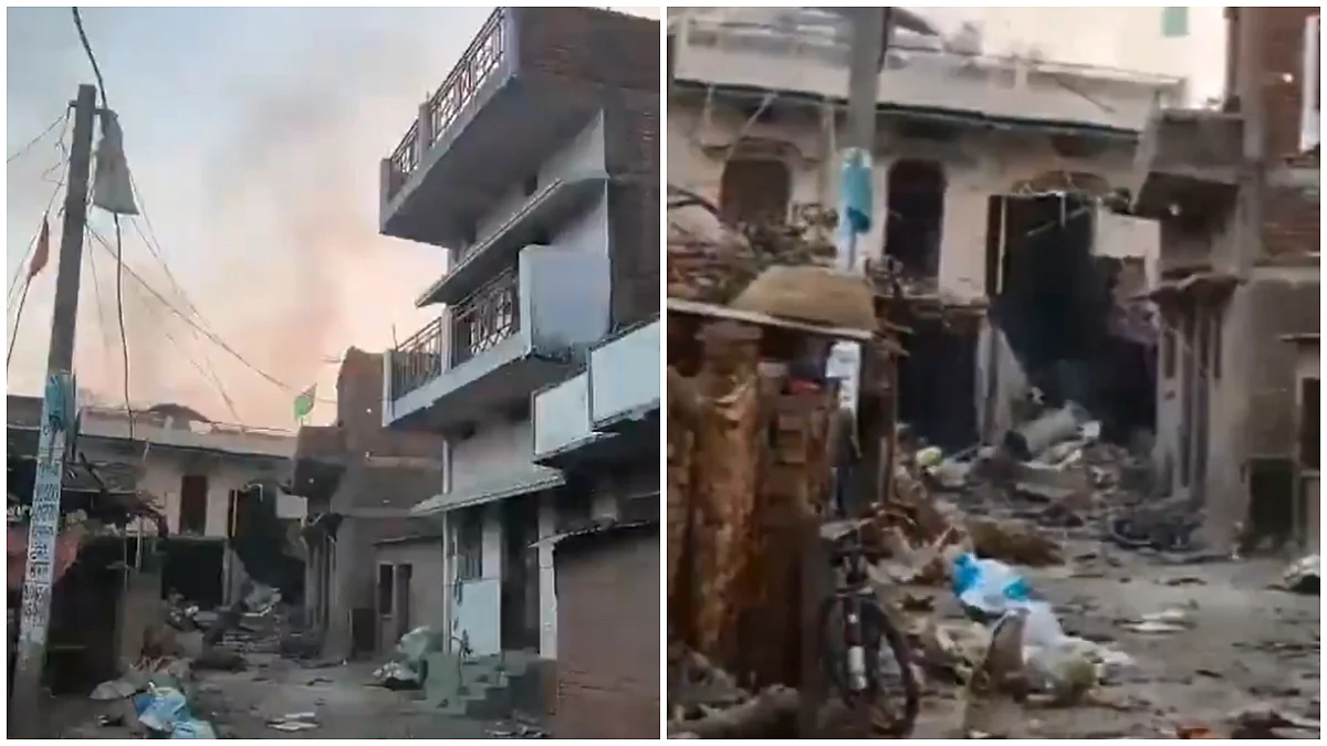 Bihar's Siwan Firecracker Factory Blast Kills 5, Including 3 Family Members; Rescue Operations Hampered By Repeated Explosions