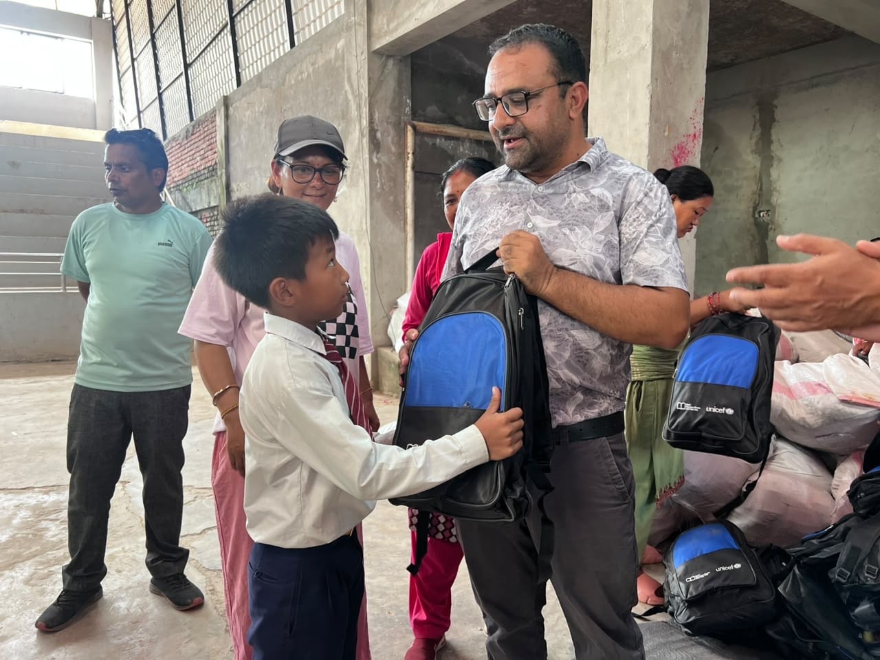 How a hero principal who saved hundreds of pupils from the Nepal floods is rebuilding broken lives