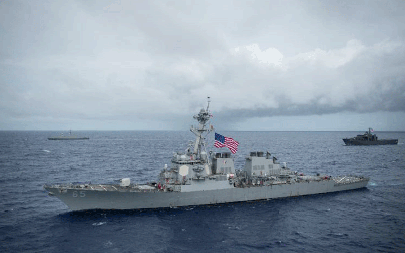 US Navy destroyer left without power for 4 days in South China Sea