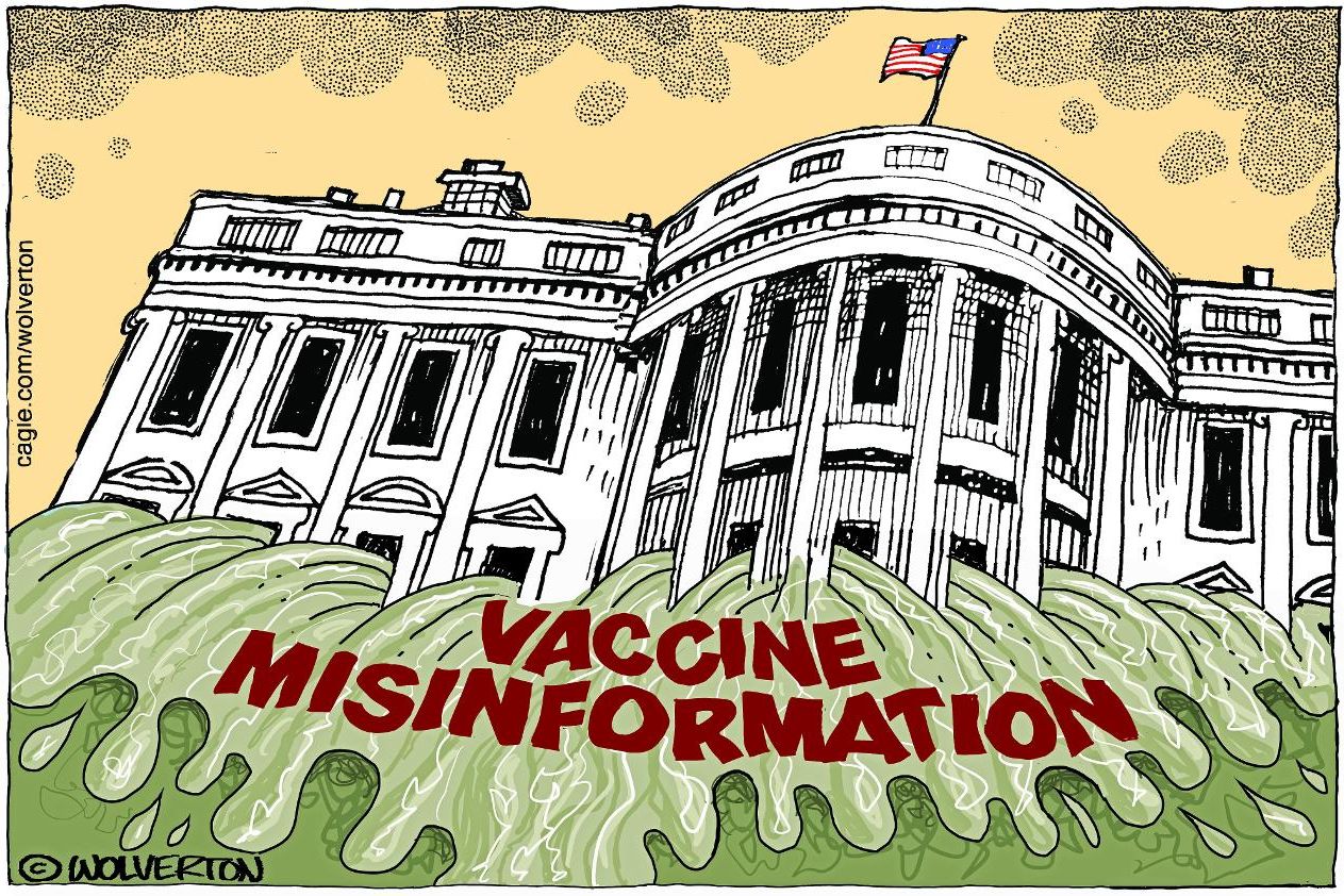 White House engulfed by vaccine misinformation