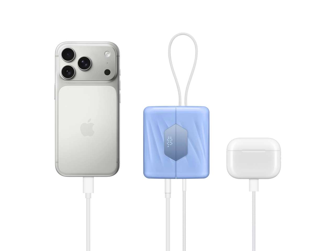 Nimble SharePower Splits One 10,000mAh Battery Into Two Chargers