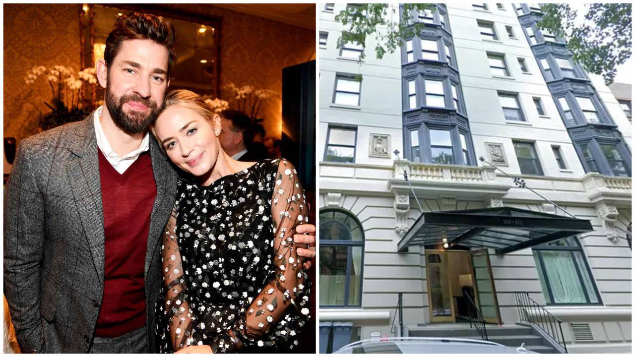 Krasinski and Emily Blunt sell Brooklyn apartment for $6.5M, net $1.5M profit