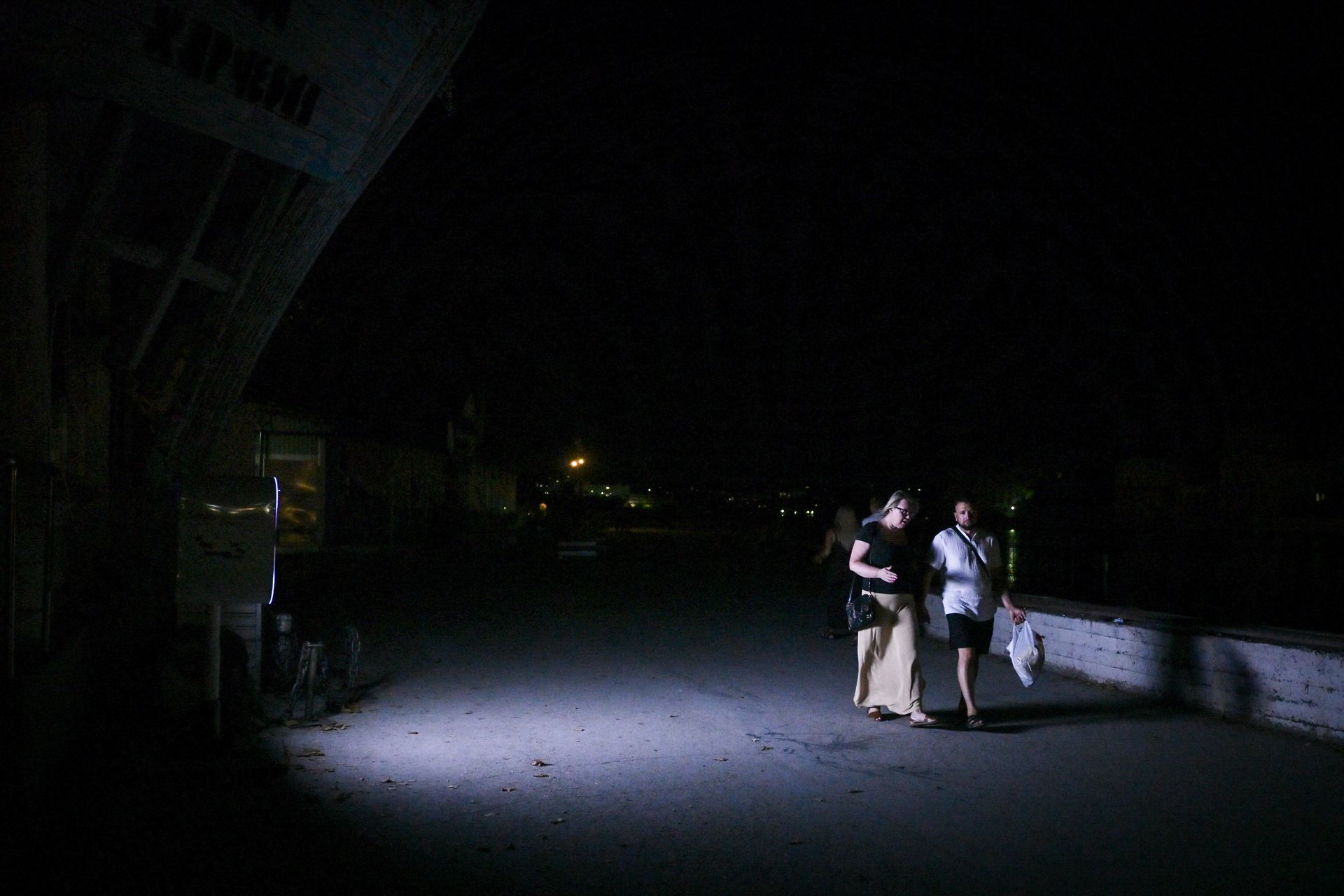 Mass blackouts reported across occupied Crimea