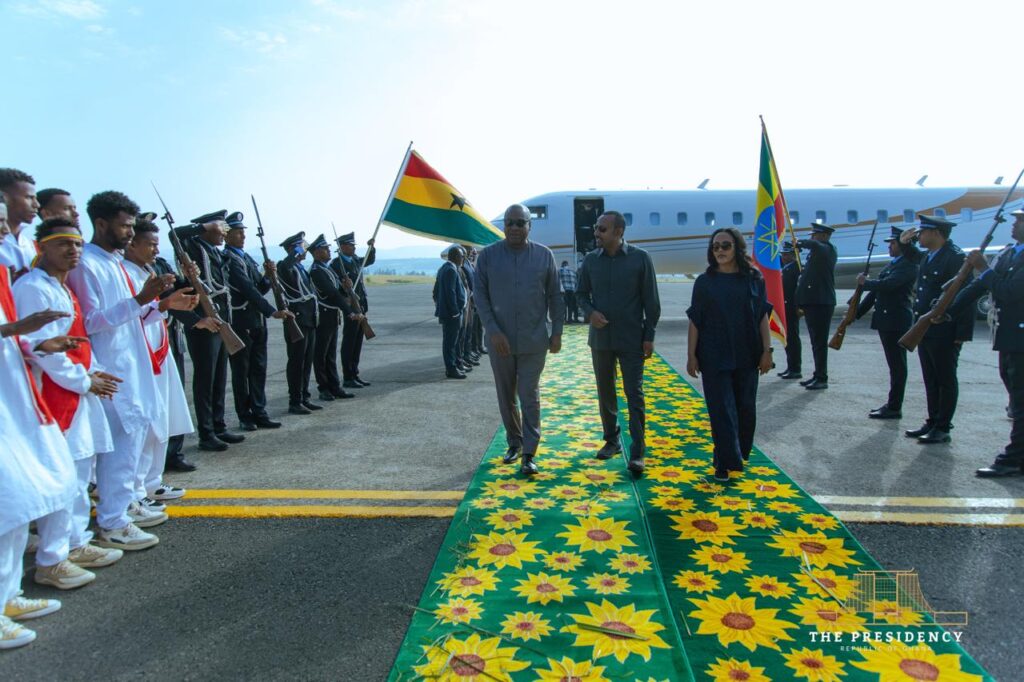 President Mahama joins Ethiopian PM to inaugurate Megech Irrigation Project