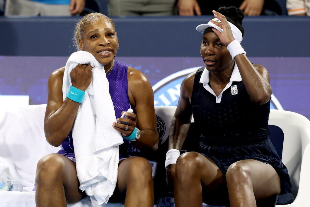 Serena and Venus Williams lose first doubles match since 2022 U.S. Open