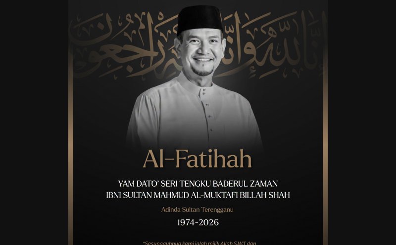 King and Queen extend condolences to Sultan of Terengganu on brother's passing