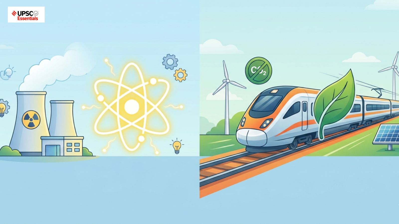 UPSC Mains Answer Practice — GS 3 | Nuclear power to net-zero Railways : 2 energy themes to prepare (Week 168)