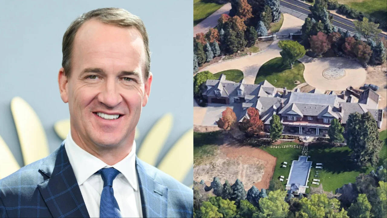Inside Peyton Manning's $5M, 17,000 sq ft mansion in Colorado