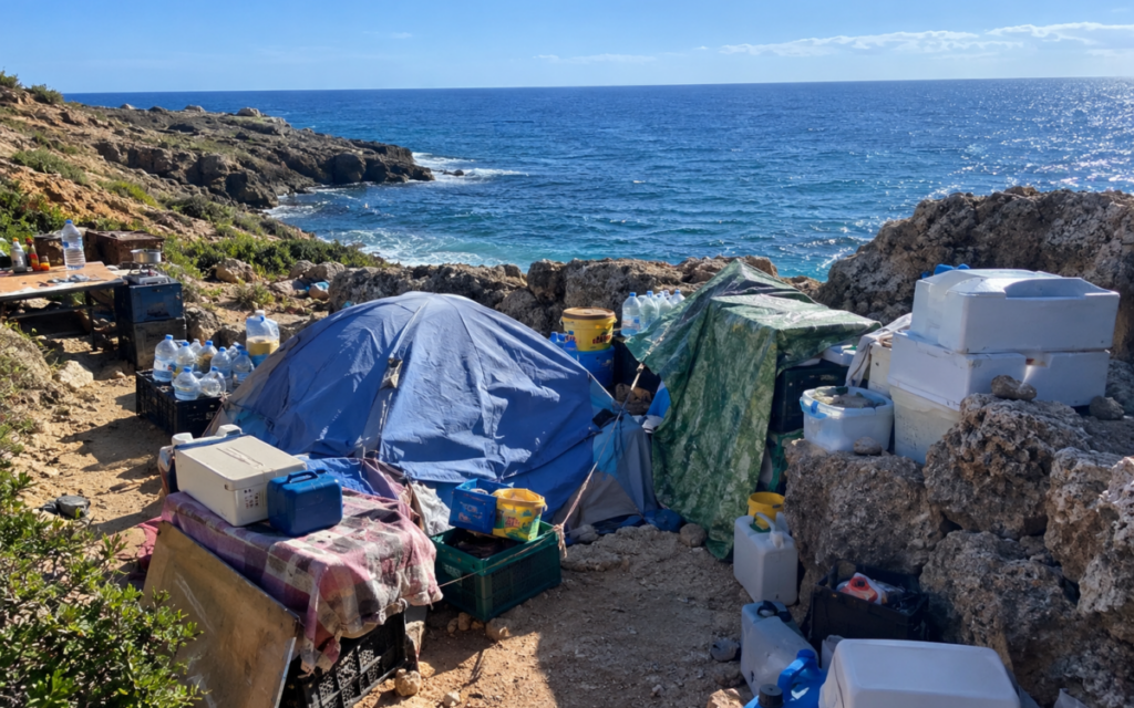 Dream is over: British couple saving money to leave Mallorca after 10 years living on beach
