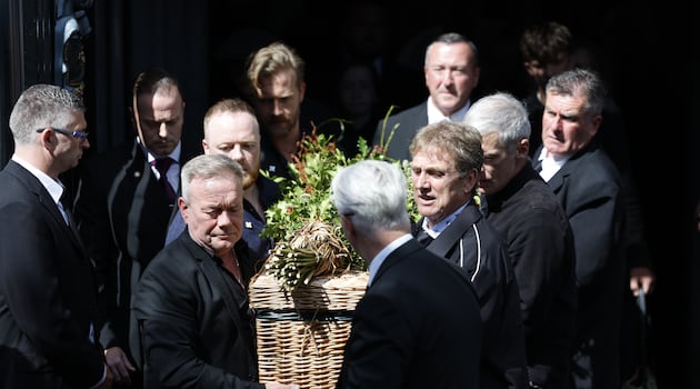 Mourners gather en masse to bid poignant farewell to beloved Glen Hansard