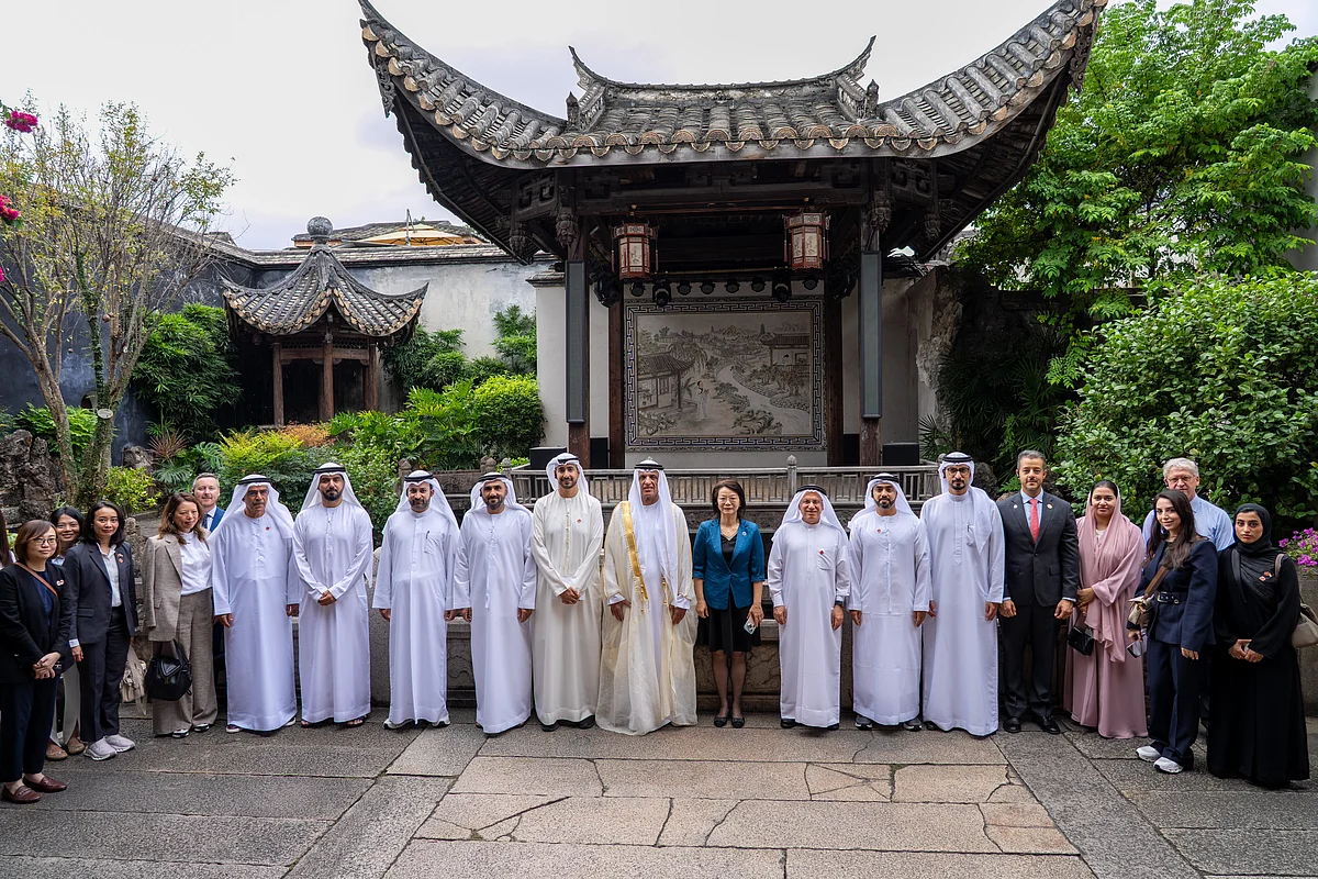 Ras Al Khaimah Ruler visits Fuzhou University, cultural, historical landmarks in China