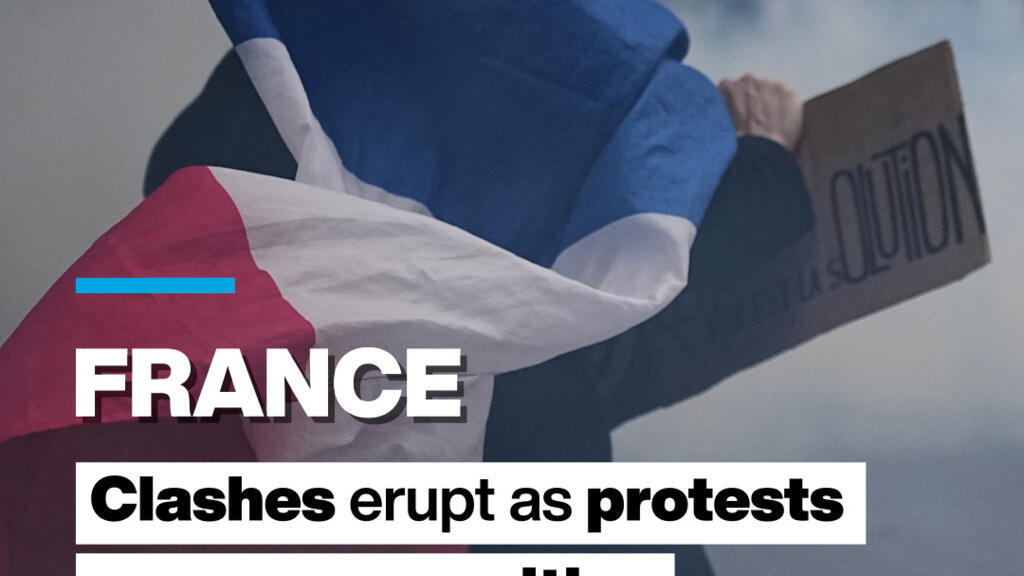 France: Clashes erupt as protests sweep across cities