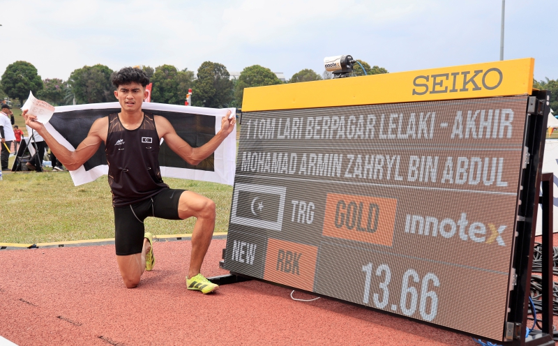 Former hurdles champion Rayzam sees bright future for Armin