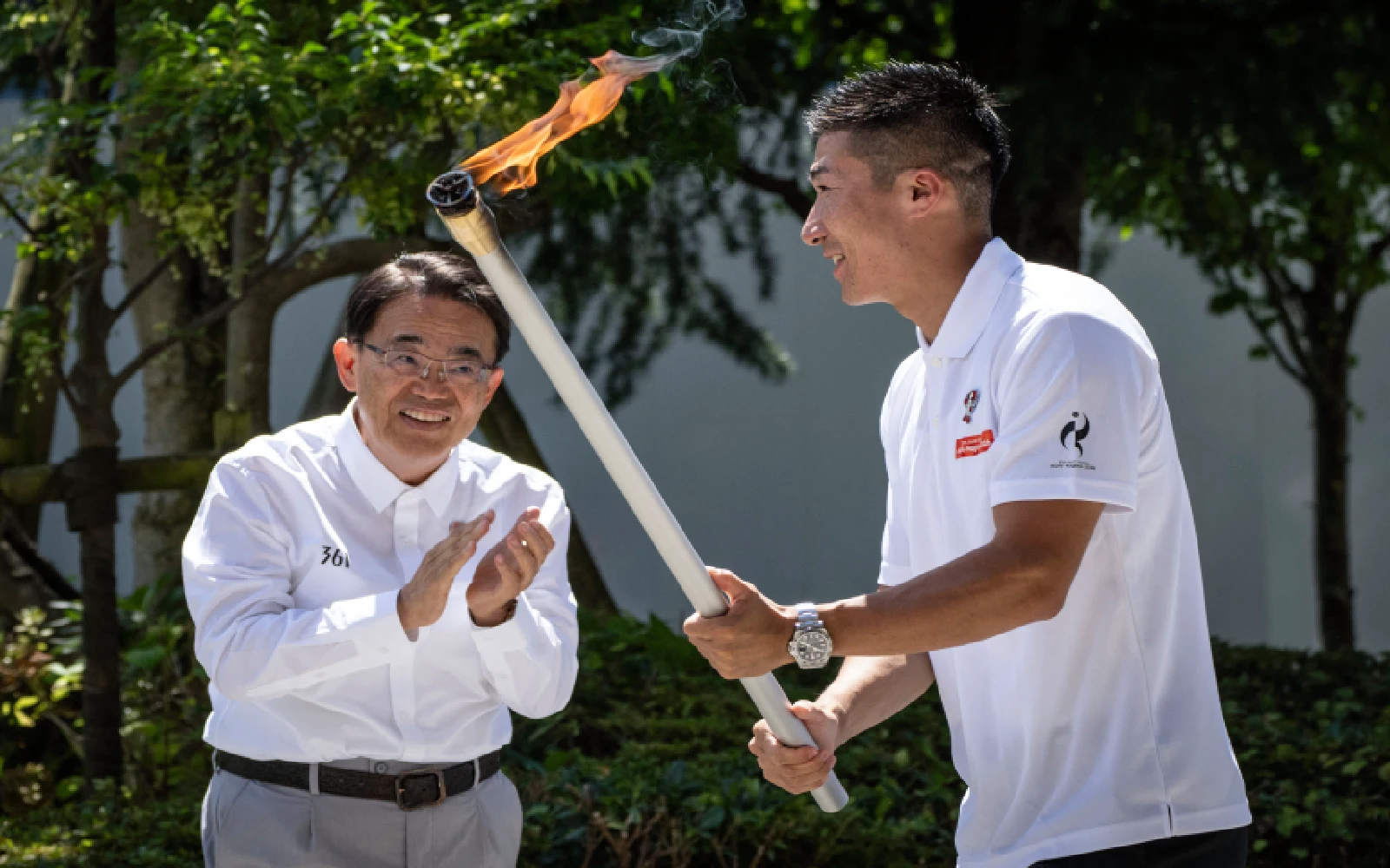Japan lights torch as countdown begins to Asian Games