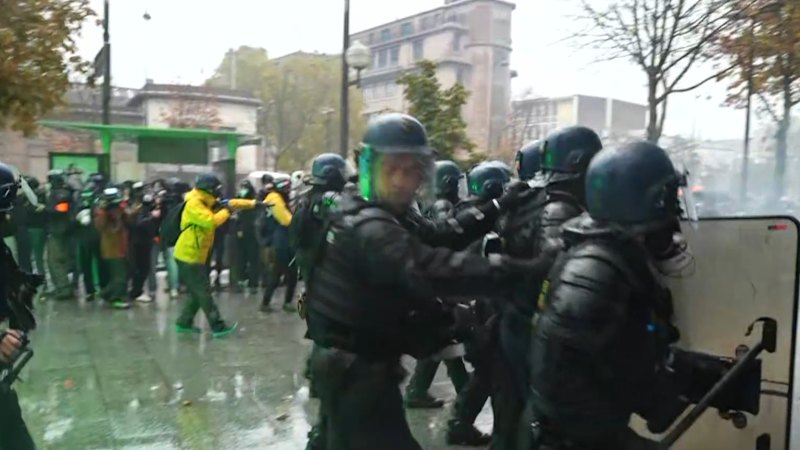 Protests continue across France