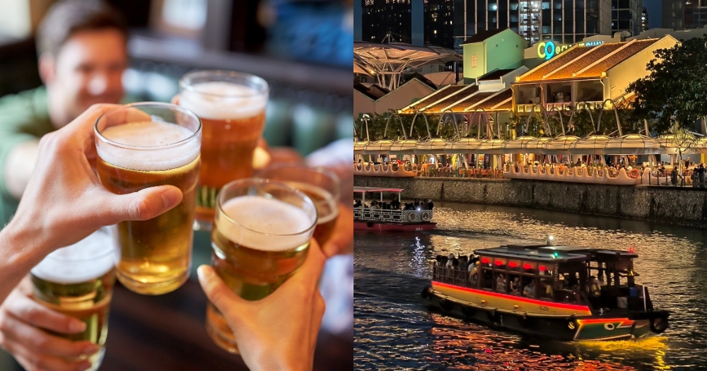 92 bars & clubs in Clarke Quay to extend liquor trading hours till 4am on Thursdays & Fridays