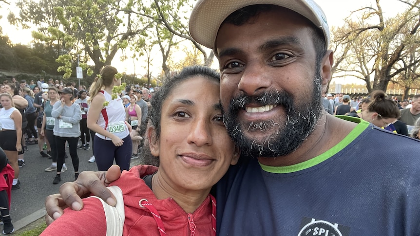 We both overpromised our physical attributes in an email. It led to love