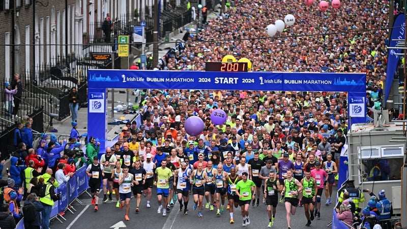 Over 22,000 taking part in 45th Dublin Marathon
