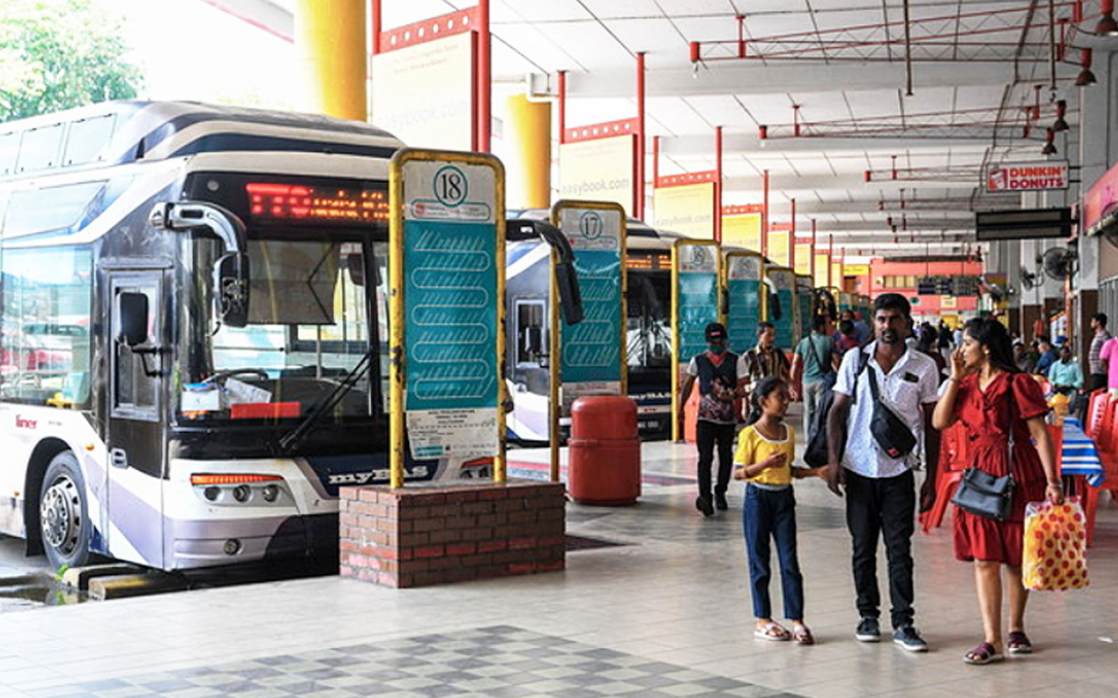 Why should bus terminal operators control ticket sales?