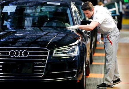 Trump touts $4 billion Audi plant in Georgia as he defends tariffs