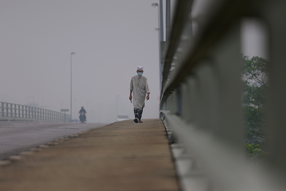 Serian top of the haze chart at API 194 as of 10am as 12 areas turn unhealthy