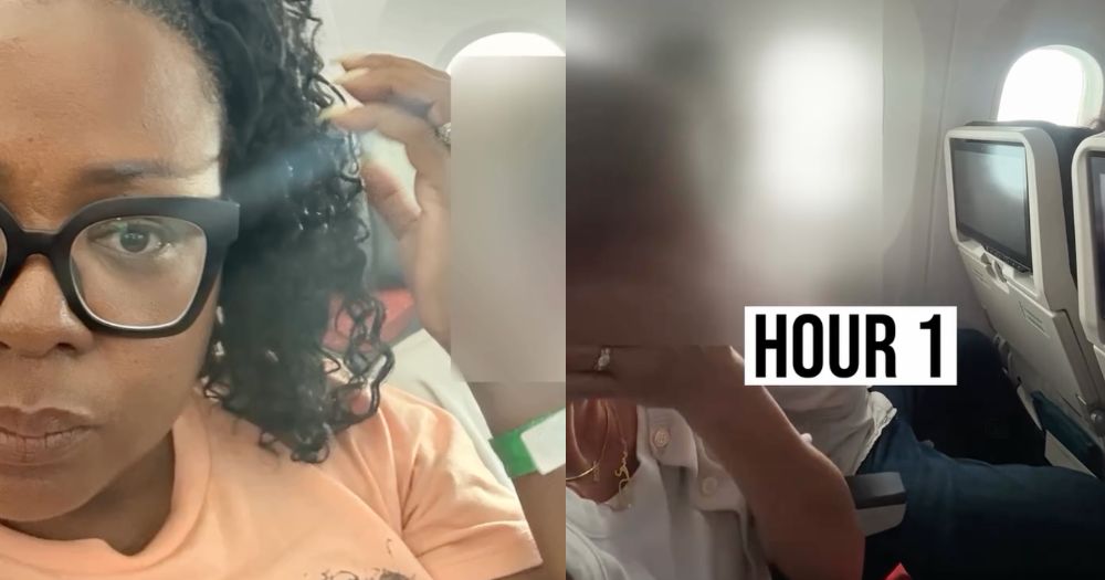 US woman on 10-hour flight refuses to switch seats with passenger, who then cries for 3 hours as she can't lay her head on husband's shoulder