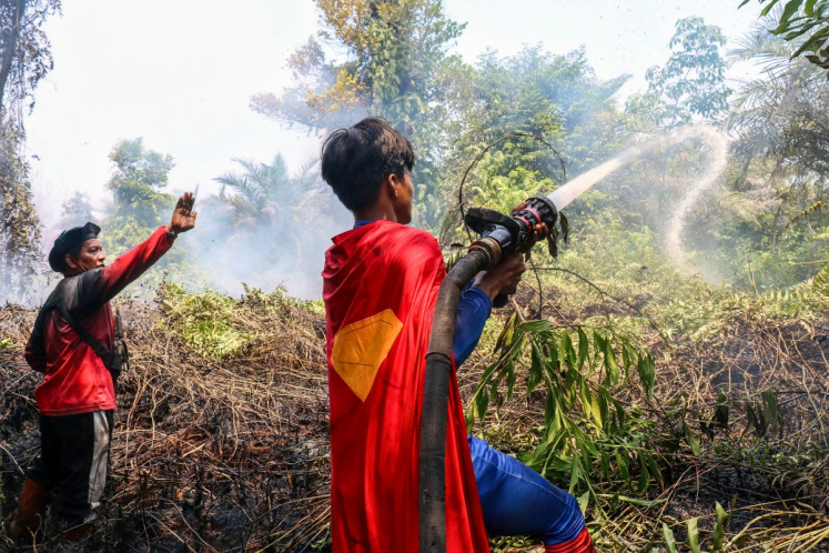 Make it rain: Indonesia chases clouds to stem El Nino fires